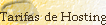 Tarifas de Hosting